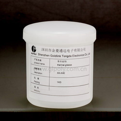 GLpoly非硅导热硅脂XK-XN40拥有“高导热,无硅油,永远不干”三绝，行业没有第二家能做
