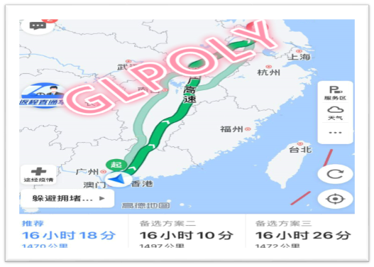 专车18小时1400多公里送导热胶,在金菱通达这是家常便饭